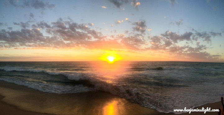 Benjamin's Sunset 25.02.2018 Blog